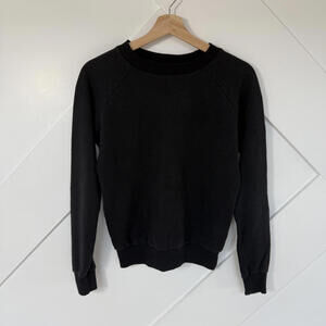 Jungmaven Black Hemp and Organic Cotton Sweatshirt Small